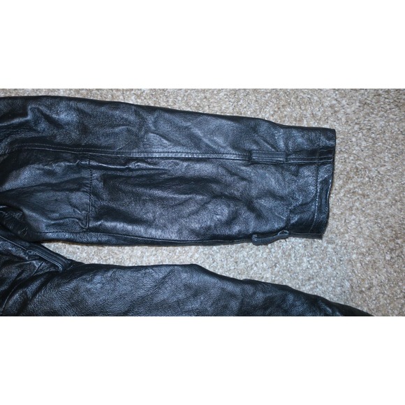 WOMENS OSCAR PIEL PERFECT LEATHER USA JACKET WITH LINER ZIP SIZE XXL - Picture 12 of 13